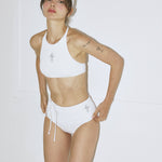 Cross tattoo tank bikini - threetimes