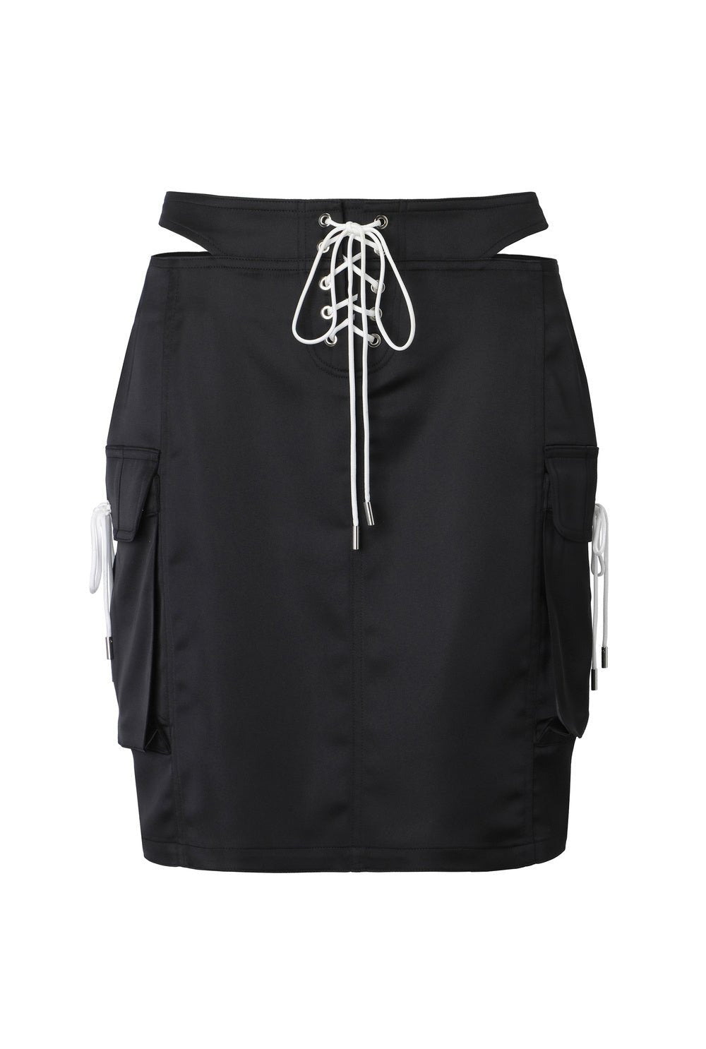 Cut - out flap skirt - threetimes
