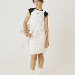 Cut - out flap skirt - threetimes