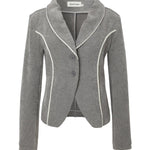 Dana trim jacket - threetimes