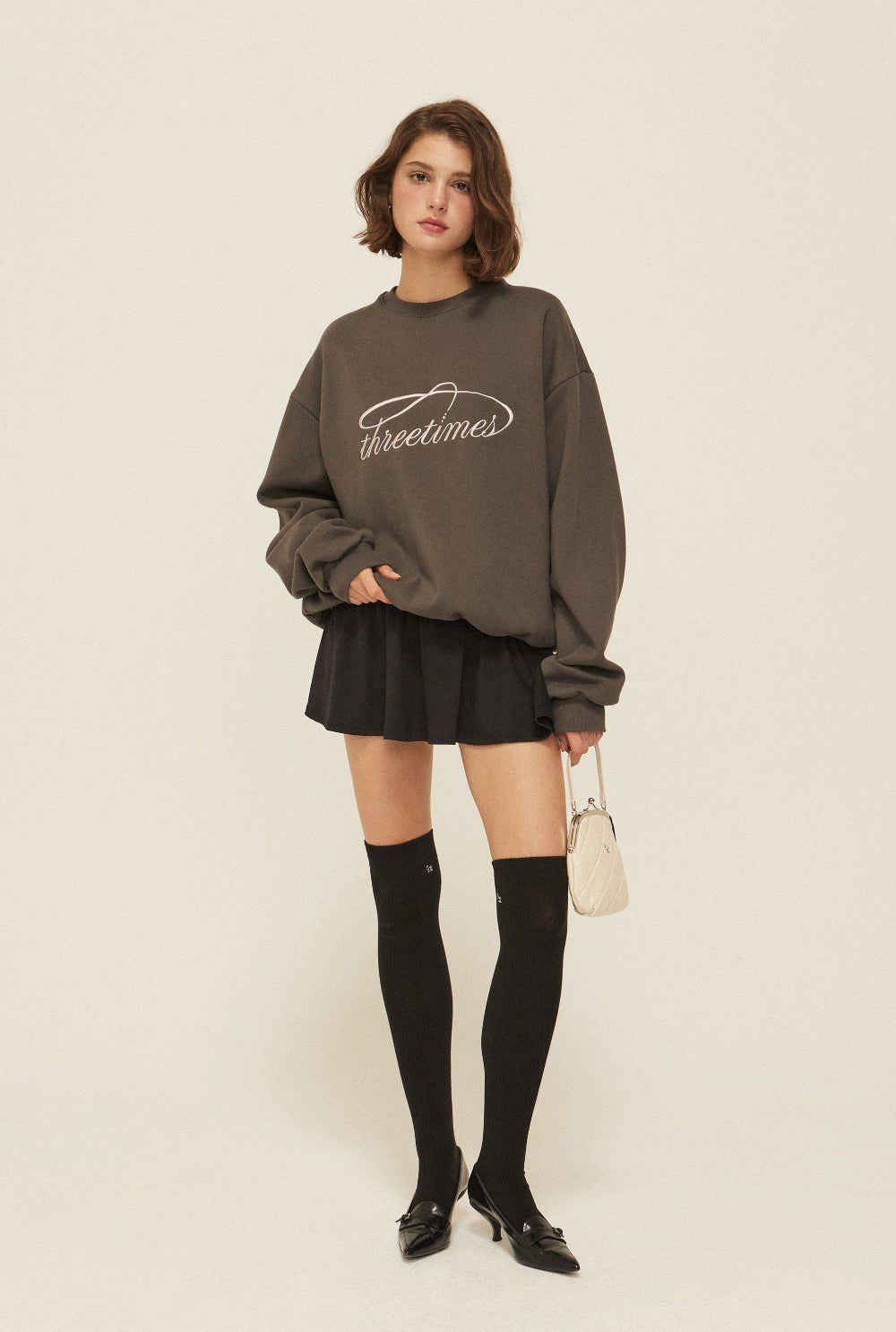 Dreamy logo sweatshirt - threetimes