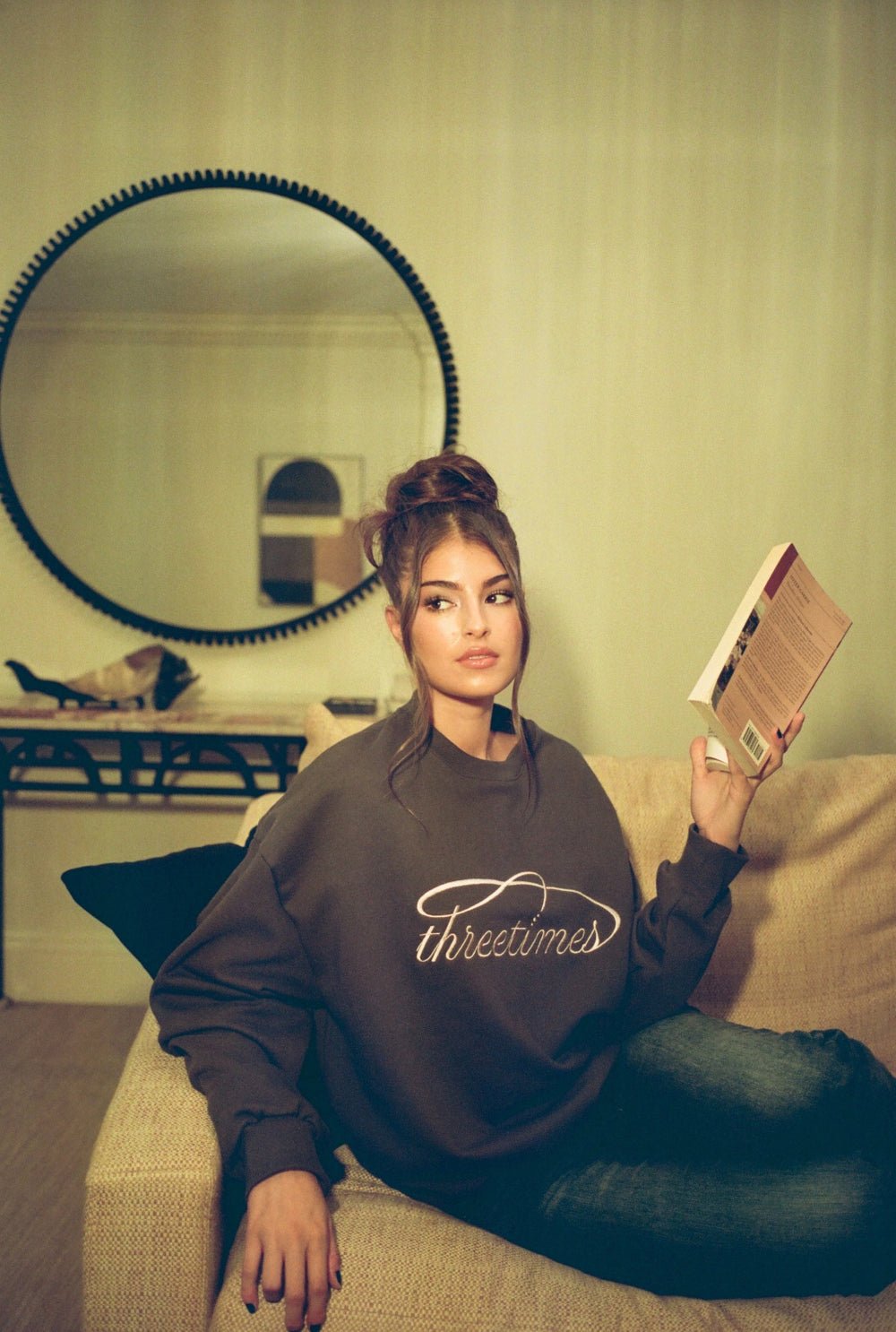 Dreamy logo sweatshirt - threetimes