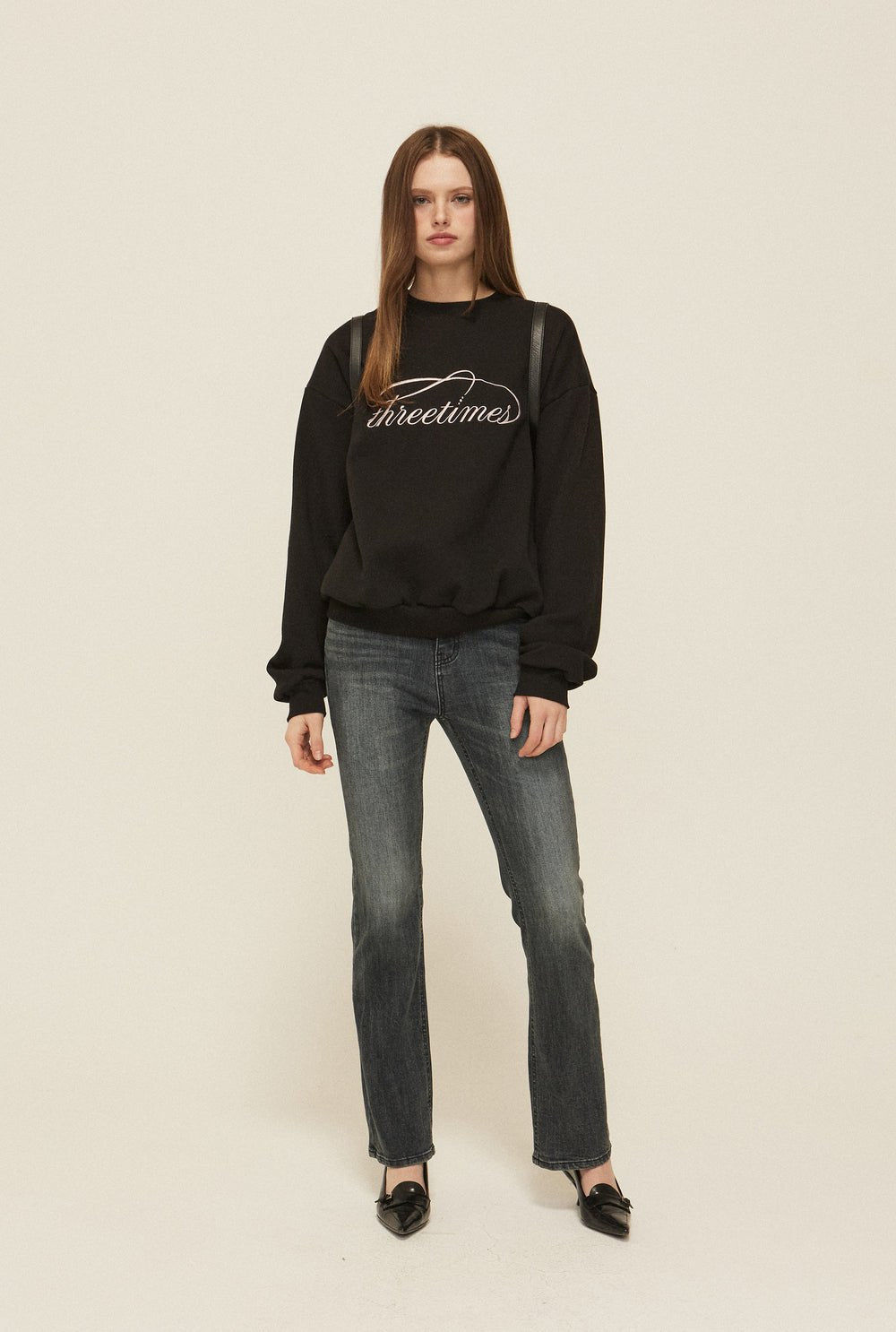 Dreamy logo sweatshirt - threetimes