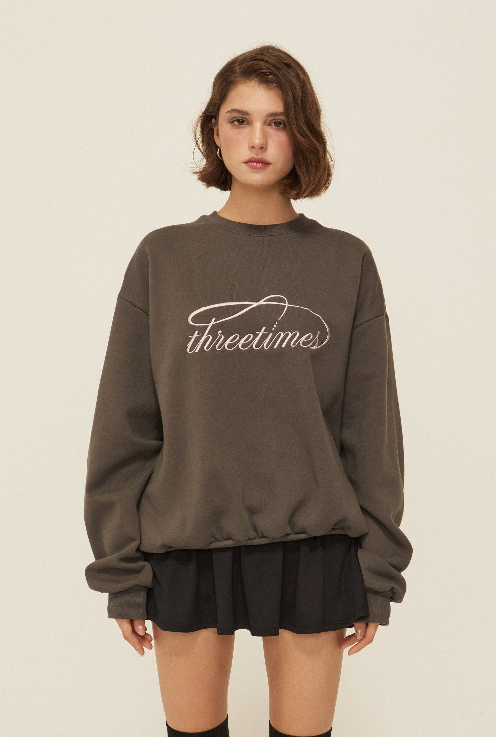 Dreamy logo sweatshirt - threetimes