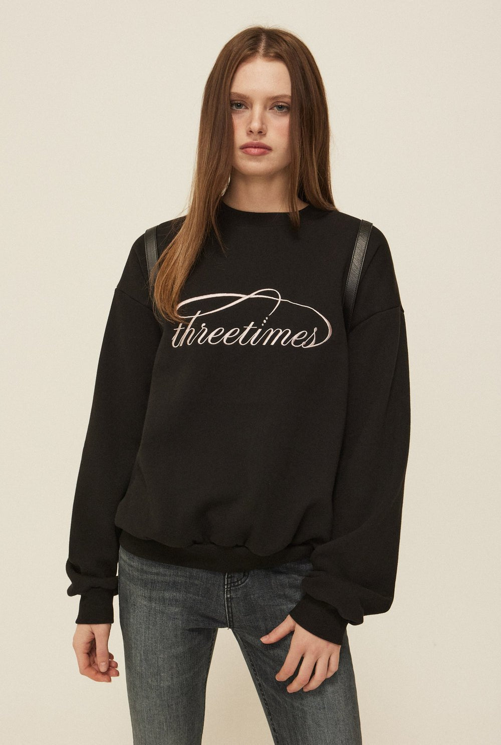 Dreamy logo sweatshirt - threetimes