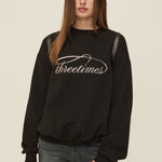 Dreamy logo sweatshirt - threetimes