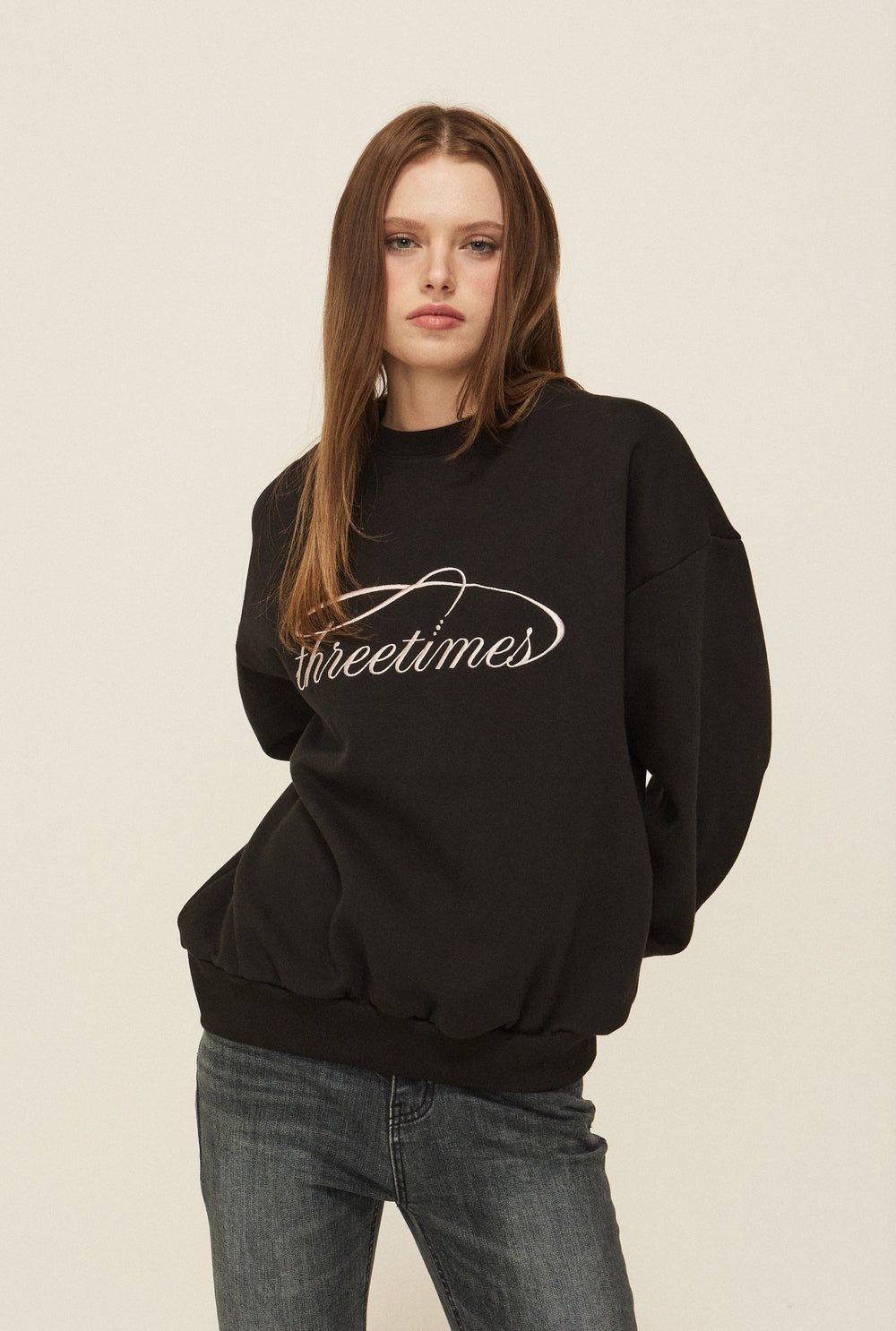 Dreamy logo sweatshirt - threetimes