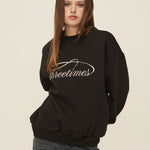 Dreamy logo sweatshirt - threetimes