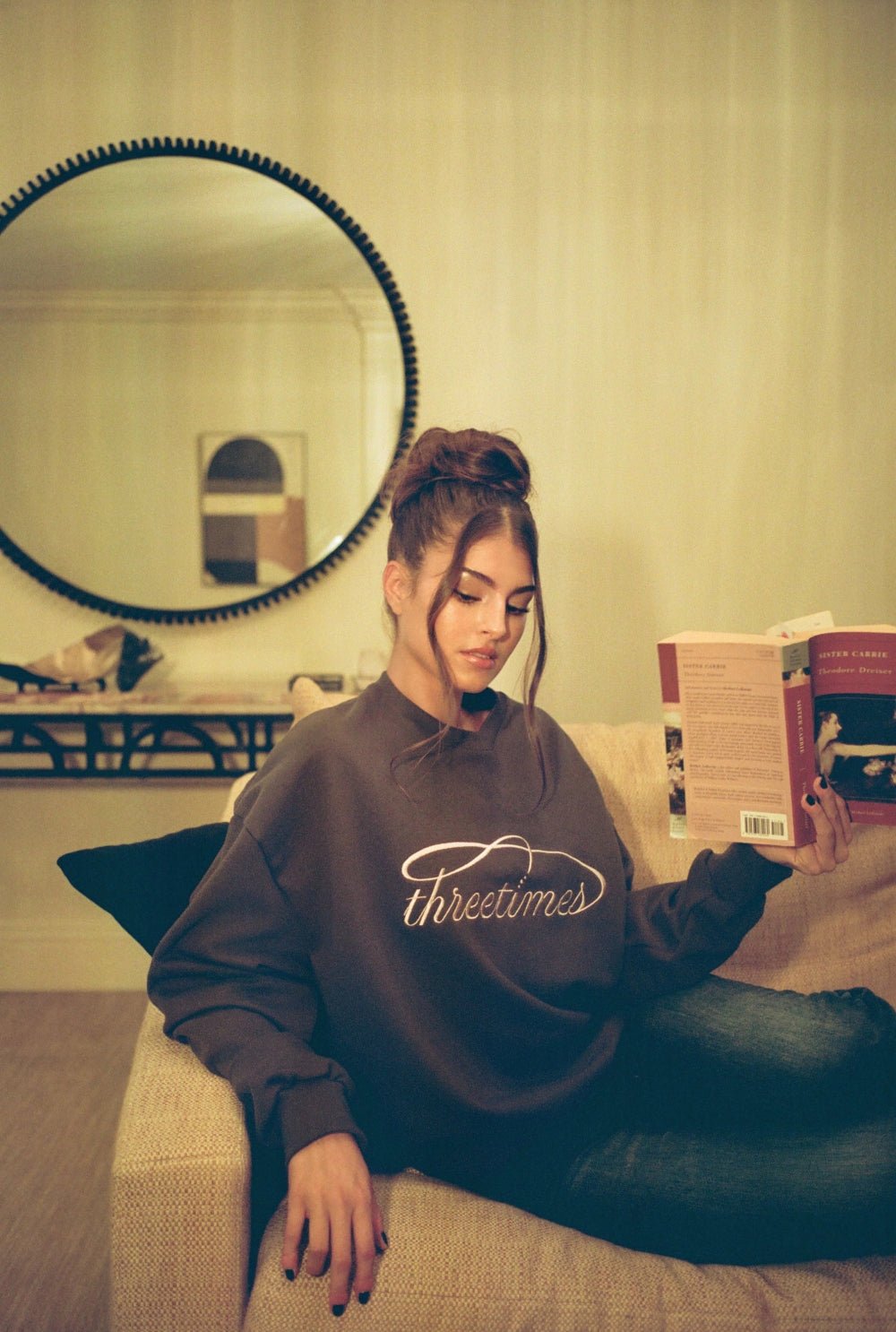 Dreamy logo sweatshirt - threetimes