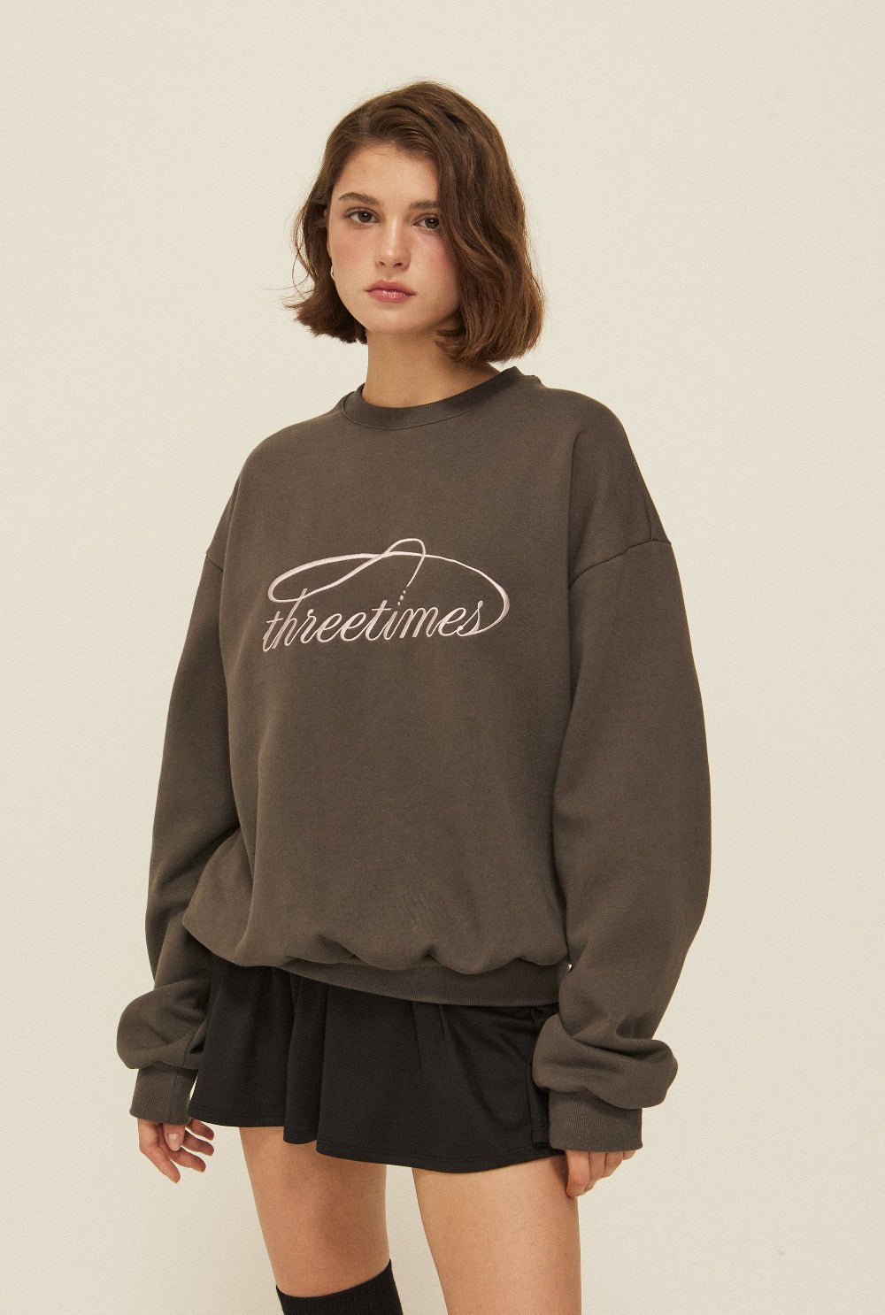 Dreamy logo sweatshirt - threetimes