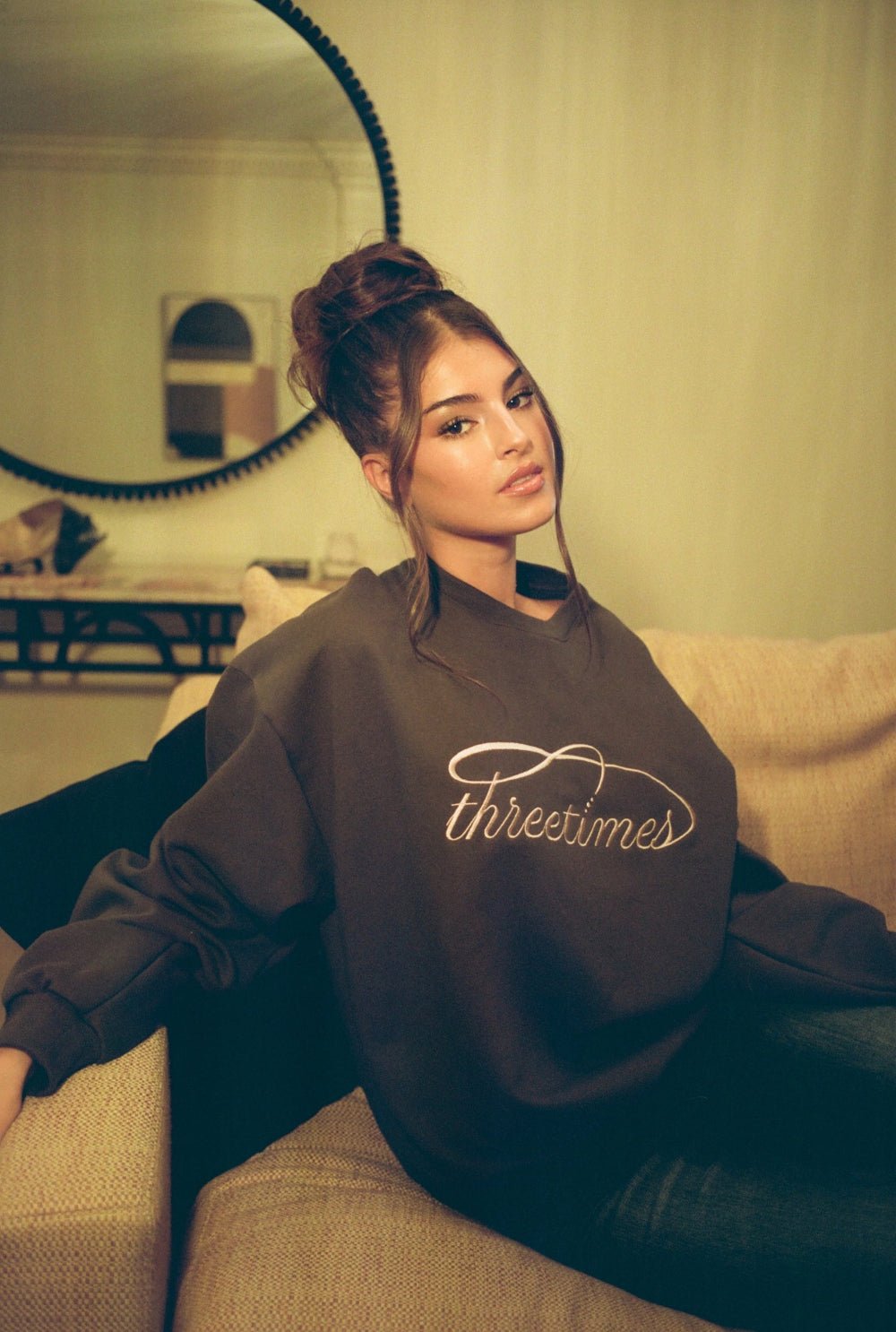 Dreamy logo sweatshirt - threetimes