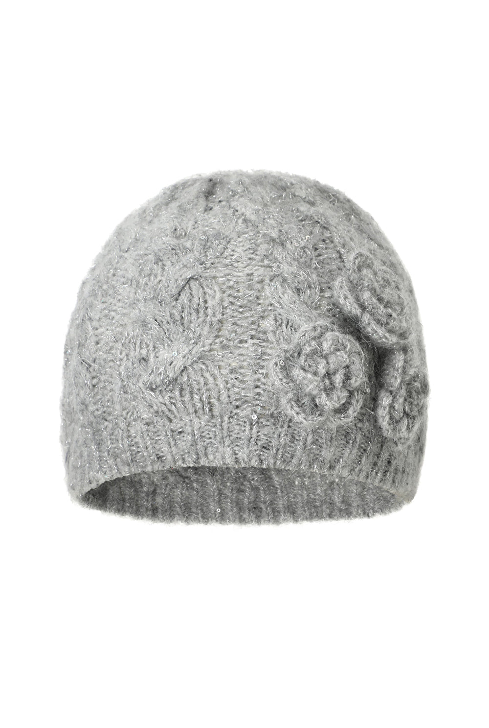 Flower spangle beanie - threetimes