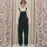 Frill baggy overalls - threetimes