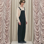 Frill baggy overalls - threetimes