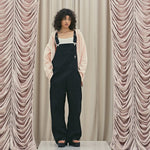 Frill baggy overalls - threetimes