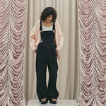 Frill baggy overalls - threetimes