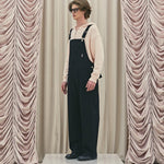 Frill baggy overalls - threetimes