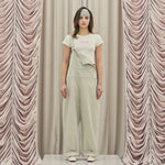 Frill baggy overalls - threetimes