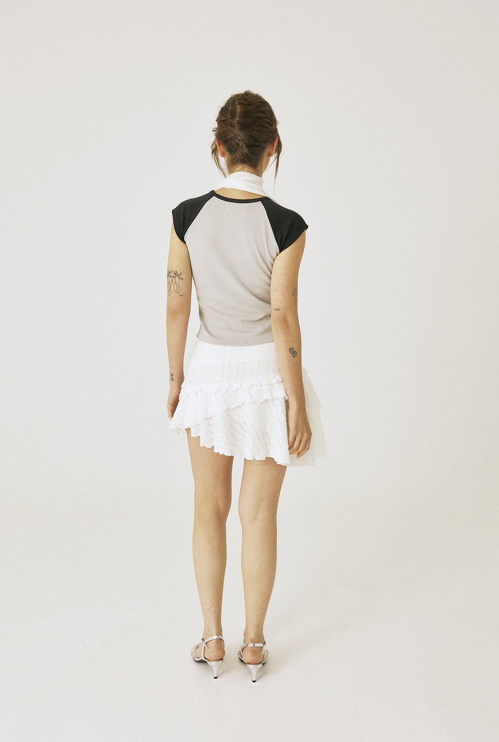 Heart cross tee - threetimes