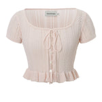 Iris cardigan short sleeve - threetimes