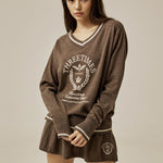 Isabel emblem knit skirt - threetimes