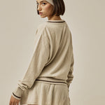 Isabel emblem knit skirt - threetimes