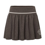 Isabel emblem knit skirt - threetimes