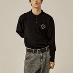 Isabel emblem polo shirts - threetimes