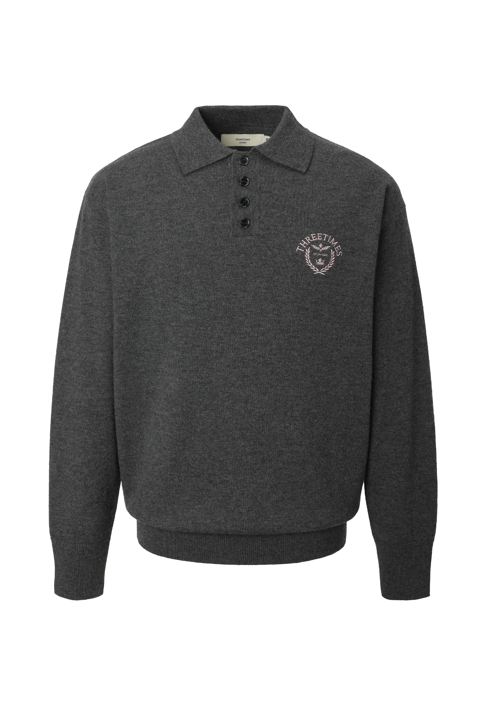 Isabel emblem polo shirts - threetimes