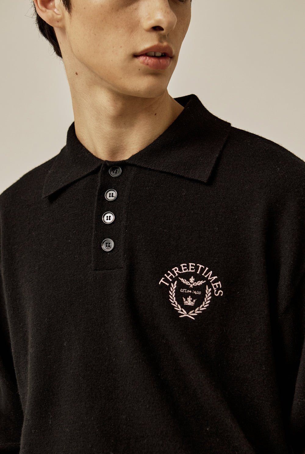 Isabel emblem polo shirts - threetimes