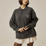 Isabel emblem polo shirts - threetimes