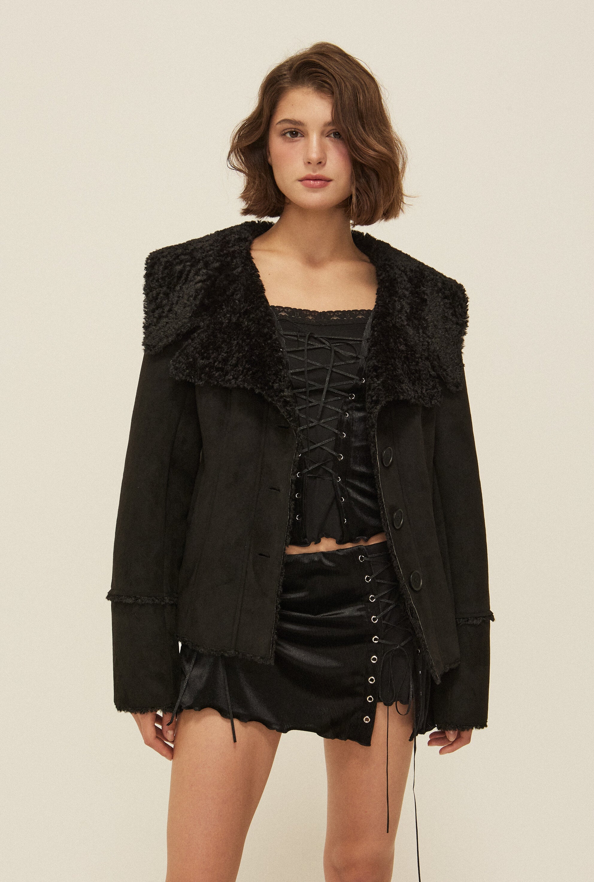 Isabella fur coat - threetimes