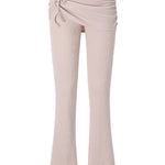Jewel string bootcut pants - threetimes