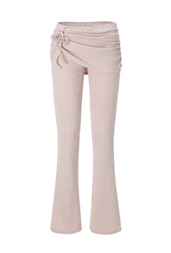 Jewel string bootcut pants - threetimes