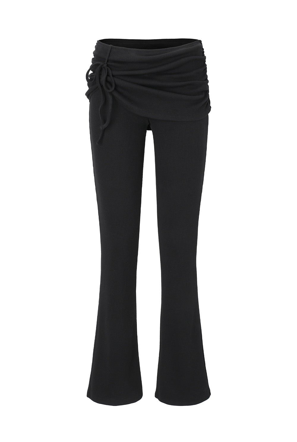 Jewel string bootcut pants - threetimes