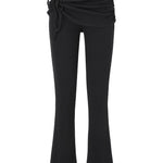 Jewel string bootcut pants - threetimes