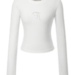 Jewel tee long sleeve - threetimes