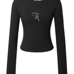 Jewel tee long sleeve - threetimes