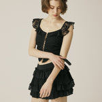 Katie lace top - threetimes