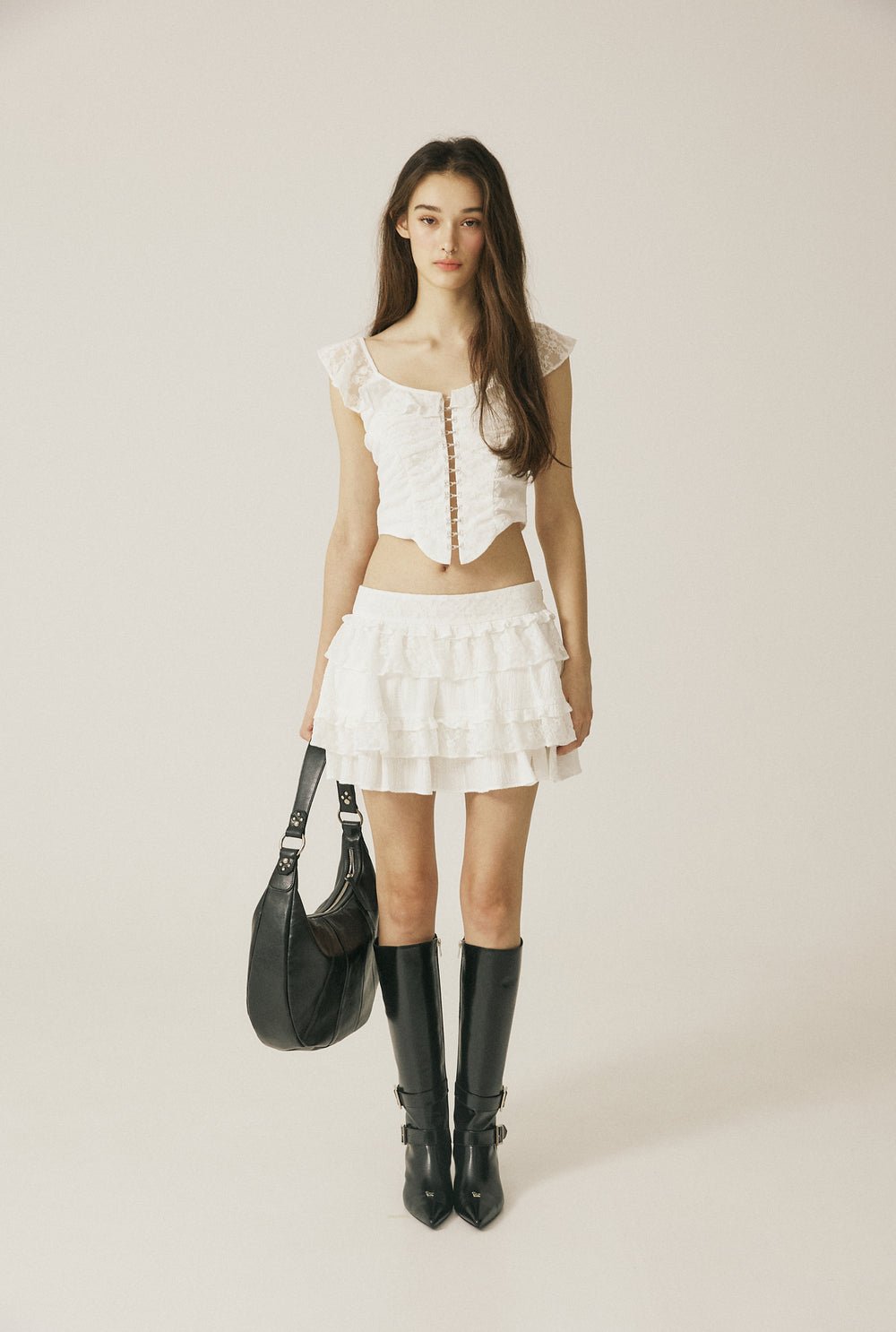 Katie lace top - threetimes