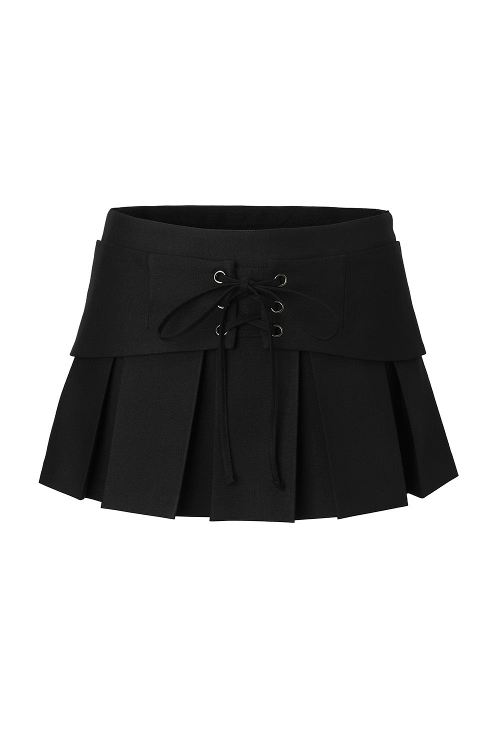 Layered belt skirt - threetimes