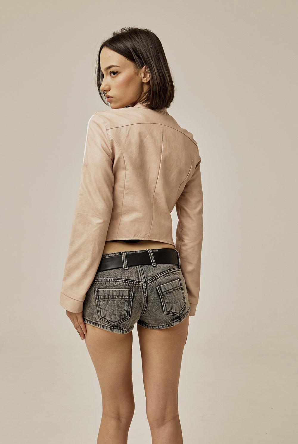 Lexy denim shorts - threetimes