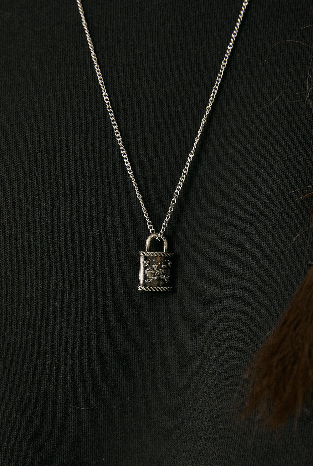 Love lock necklace - threetimes