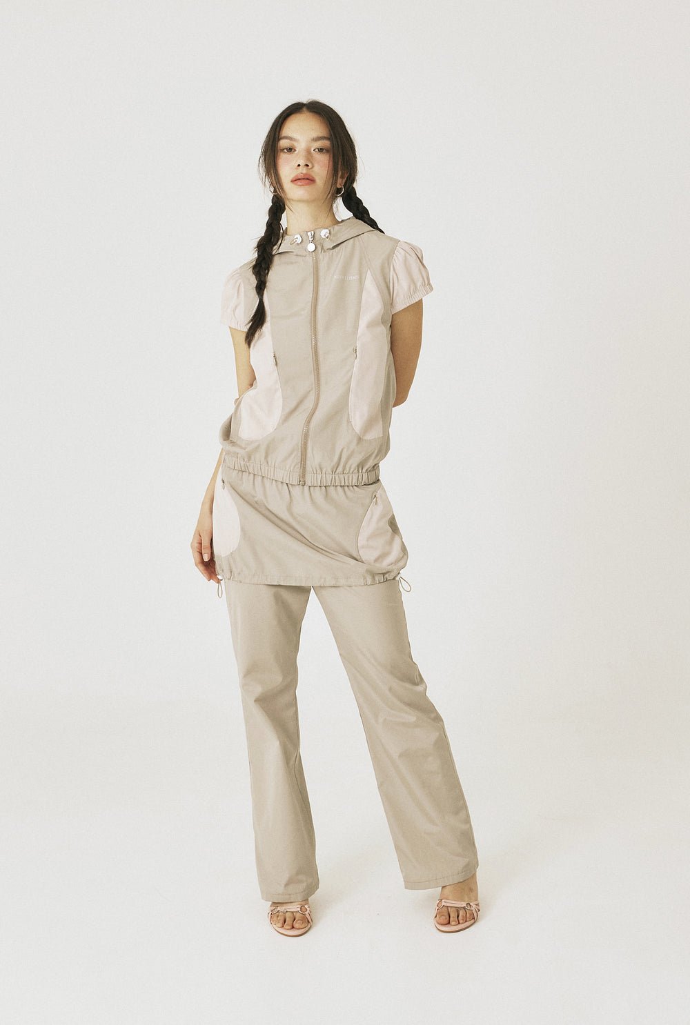 Milky skirt - pants - threetimes
