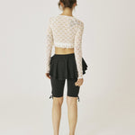 Peony lace cardigan - threetimes