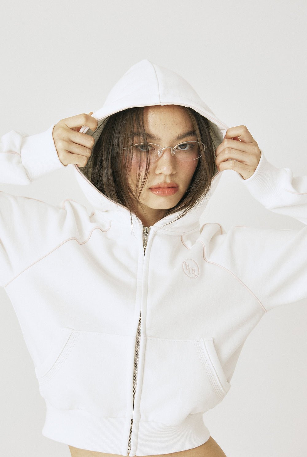 Piping slit skirt - threetimes