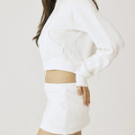 Piping slit skirt - threetimes