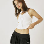 Pocket shirring pants - threetimes