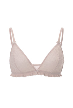 Puffy lace bralette - threetimes