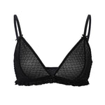 Puffy lace bralette - threetimes